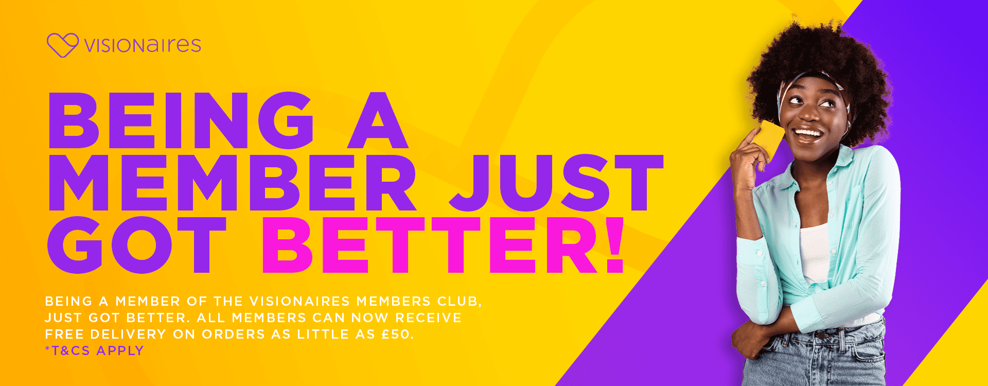 Free UK Delivery Member Benefit