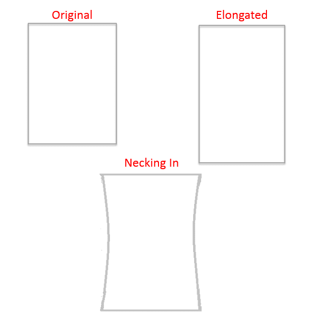 Bedding shrinkage diagram