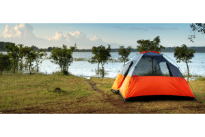 Tent In Field