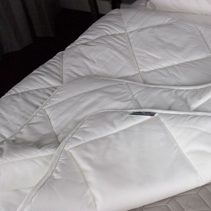 cluster fibre flame retardant duvet