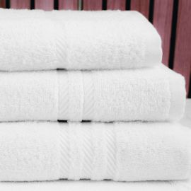 V500 100% Cotton Twill Guest Towels