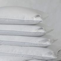 Interblend duck feather and down pillows