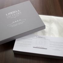 Box of Liddell commemorative Titanic linen napkins