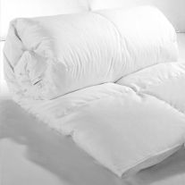 Spiral hollowfibre spring back duvet with antimicrobial protection