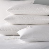 Duck feather and down pillows by Vision Linens