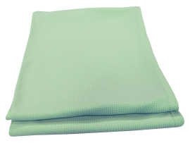 Thermal Throw FR Knitted Polyester in Pale Green - 168 x 214cm
