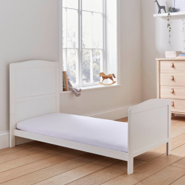 Martex Baby White Fitted Cot Bed Sheet - Twin Pack *Clearance*