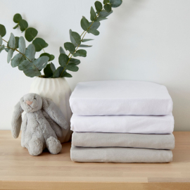 Martex Baby Fitted Sheets - Twin Pack *Clearance*