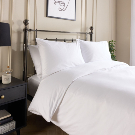 Hotel Pure Luxury 4* Duvet Cover Set-White -King - 230 x 220cm