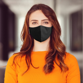 Martex Health Reusable Plain 3-Ply Face Mask With Antimicrobial Technology (10 Pack)