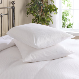 V200 100% Cotton 4mm Satin Stripe Pillowcase