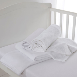 Cotbed Starter Set - White Or Grey