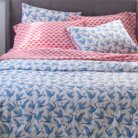 Family of Cranes Duvet Cover Set - Double