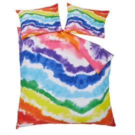 Martex Pride Tie Dye Duvet & Pillowcase Set - Double 200 x 200cm *Clearance*