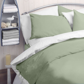 V144 Plain Coloured Polycotton Duvet Cover 