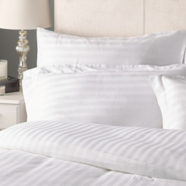 V180 Cotton Rich Satin Stripe Bed Linen Bundles