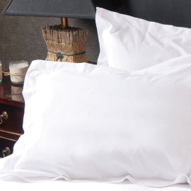 V200 100% Cotton Percale Plain Pillowcase 
