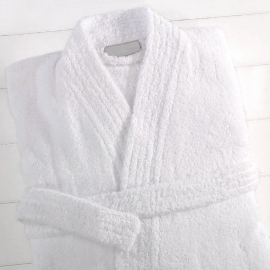 V400 100% Cotton Terry Towelling Large Bathrobe
