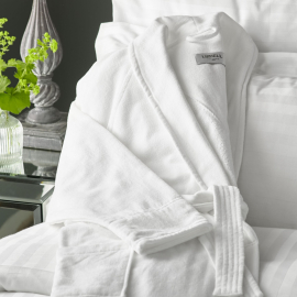 V400 GSM 100% Cotton Velour Large Bathrobe