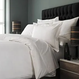 VV300 100% Cotton Sateen Plain Duvet Cover