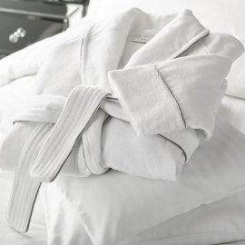 VV420 100% Cotton Velour Bathrobe