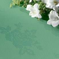 V Polyester Rose Design Coloured Napkin