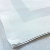 V Cotton Satin Band Napkin
