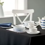 VE Polyester Plain Coloured Tablecloth