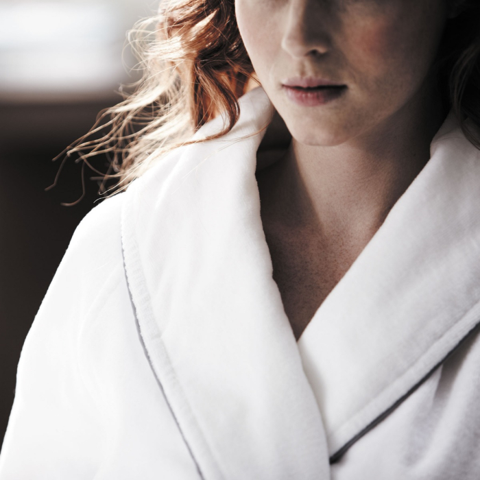 420 GSM 100% Cotton Velour Bathrobe | Vision Linens