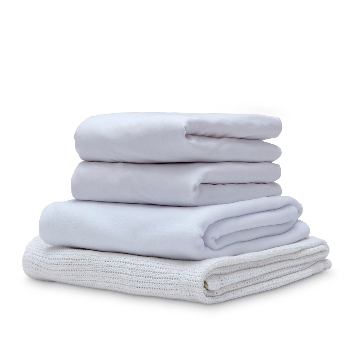 Fleece cot hot sale bed sheet
