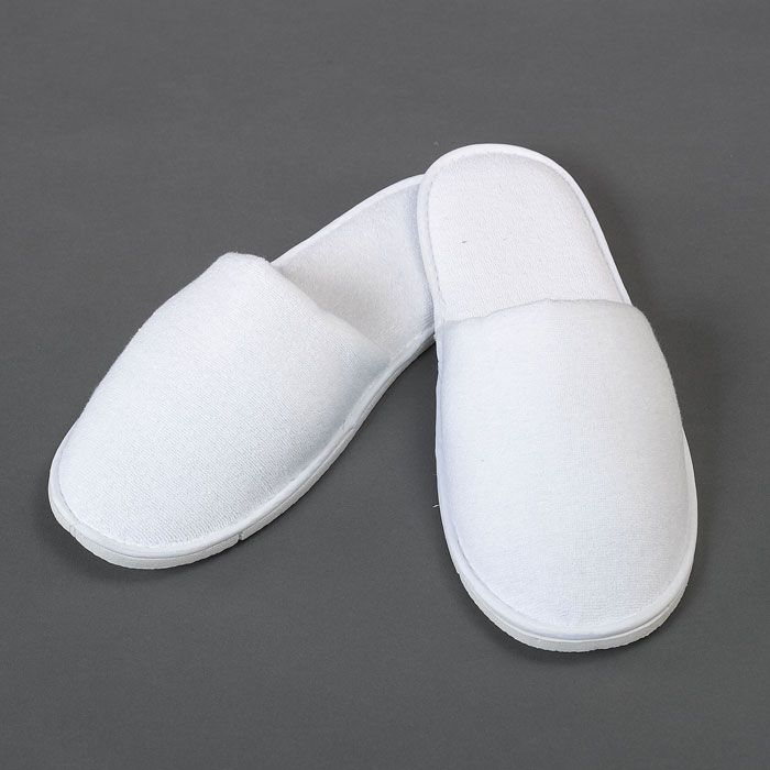 Terry Towelling Hotel \u0026 Spa Slippers 