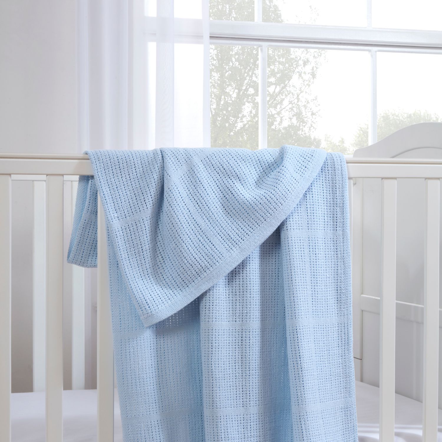 Clair De Lune Cellular Blanket – Small (70 x 90cm) Or Large (120 x 170cm) - Picture 9 of 30