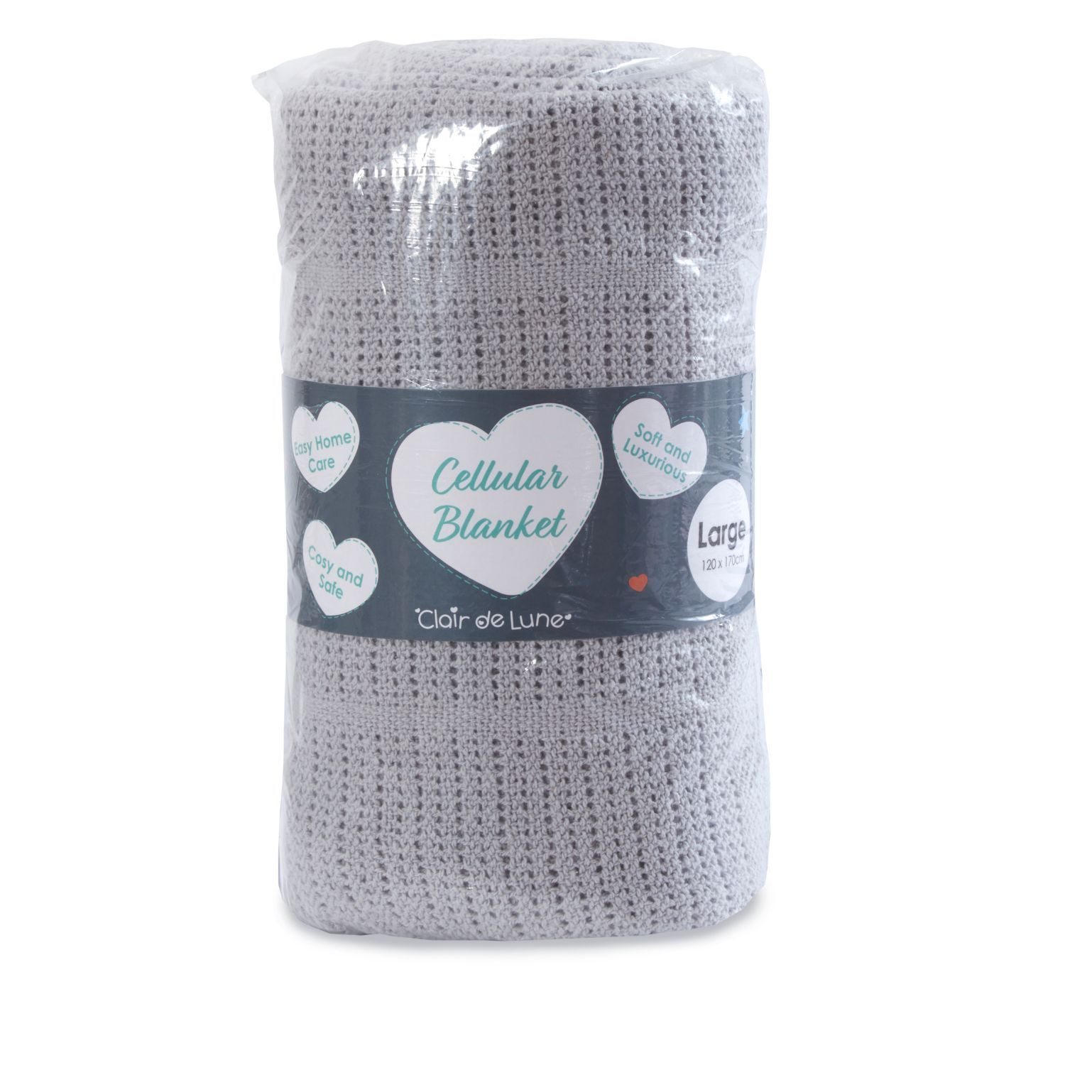 Clair De Lune Cellular Blanket – Small (70 x 90cm) Or Large (120 x 170cm) - Picture 15 of 30