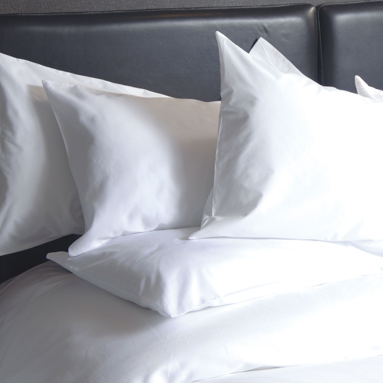 Bag Style Cotton Rich White Pillowcase