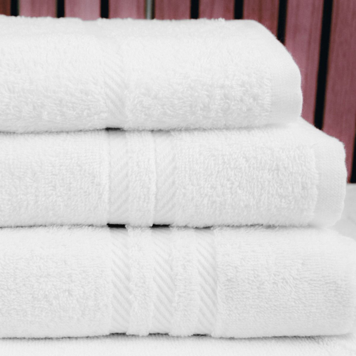 Towels - 100% Cotton Hotel Quality White Towels From £2.17