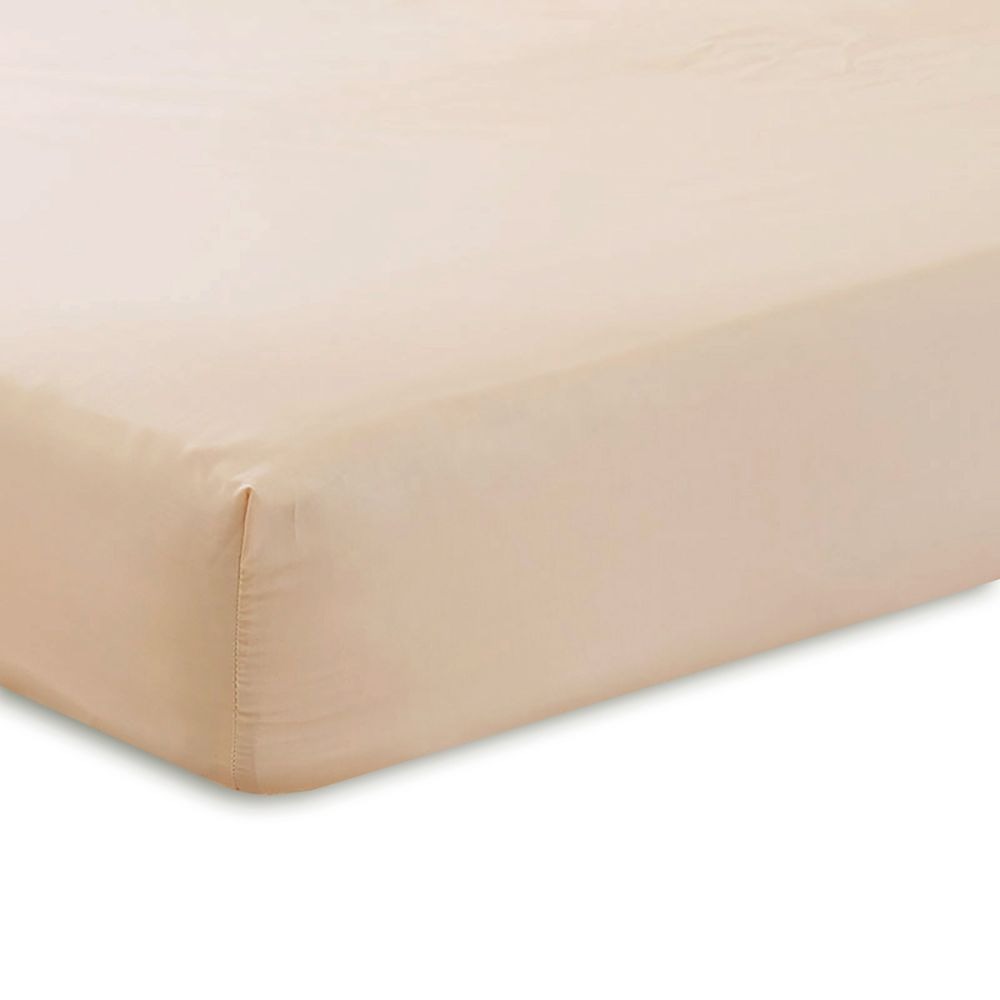 Charlotte Thomas Poetry 4ft Bed Fitted Sheet - Biscuit