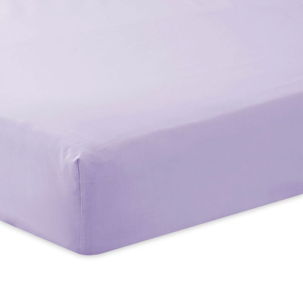 Charlotte Thomas Poetry 4ft Bed Fitted Sheet - Lilac
