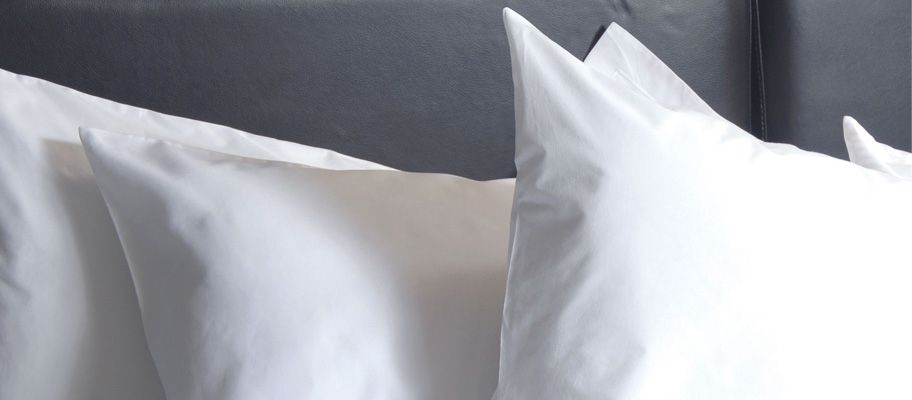 Bolster and Oxford Edge Percale Poly Cotton Pillow cases Housewife 