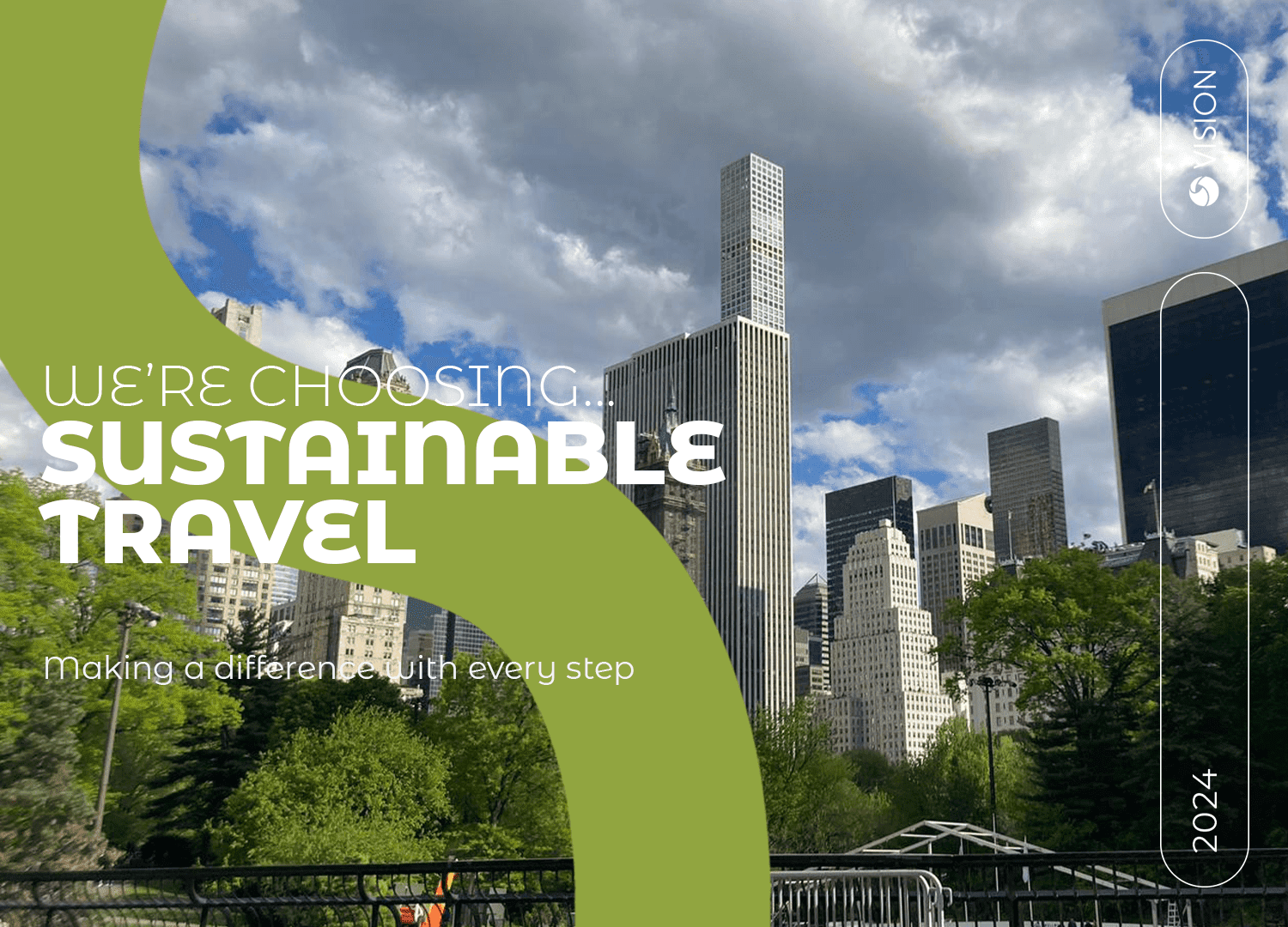Fraser Donaldson's Five Small Steps Towards Travelling Sustainably