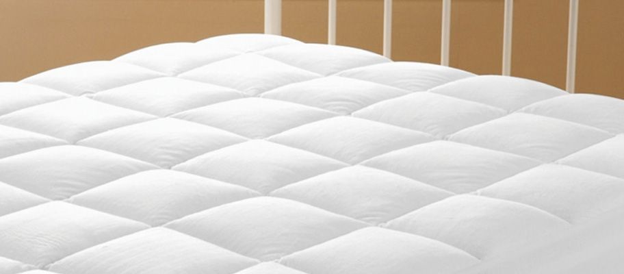Mattress Pad Cover Waterproof Topper Protector Quilted Bedding King Size Bed Top 